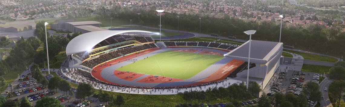 McLaughlin & Harvey - Alexander Stadium Redevelopment 