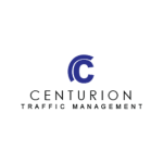 Centurion Traffic Management logo in a white circle