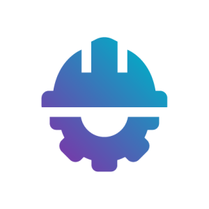 Procurement Act Illustration of a hardhat and cog wheel