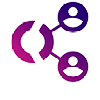 Marketplace networking icon